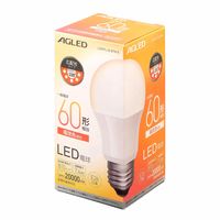 アイリスオーヤマ LED電球 E26 広配光 60形相当 電球色 (20000時間) LDA7L-G-6T6-E 1個
