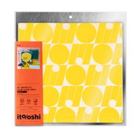 プラス イトオシ うちわケース PP製 片面不透明 ポケット付 イエロー 91472 1枚