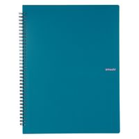 プラス イトオシ ツインリング型ファイル A4 2ポケットタイプ グリーン 91823 1セット(1冊×5)