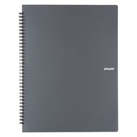 プラス イトオシ ツインリング型ファイル A4 9ポケットタイプ ブラック 91838 1セット（1冊×5）