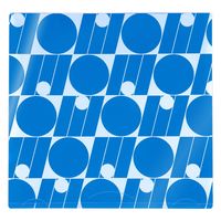 プラス イトオシ うちわケース PP製 片面不透明 ポケット付 ブルー 91471 1セット(1枚×5)