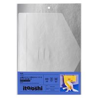 プラス イトオシ ポスターファイル A3幅対応 クリアー 透明 91530 1セット（1パック（2枚入）×5）