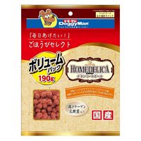 ドギーマン ご褒美セレクト ボリュームパック ホームデリカ チキンミートボール 国産 190g 1セット（1袋×3）犬用 おやつ