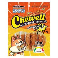 ドギーマン ホワイデント Chewell ヤギミルクササミロール ツイスト ミニ 超小型・小型犬向き 10本 3袋 犬用 おやつ