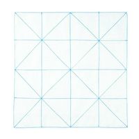 白雪ふきん 彩 麻入り 大判薄手 高級蚊帳生地使用 吸水性がよく すぐ乾く 食器拭き 蒸し布 水色 1枚