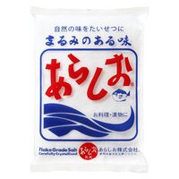あらしお 600g 1セット（1個×3） 塩 平釜塩　平釜直火炊き　雪のような結晶　まるみのある味