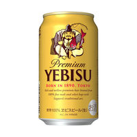 ビール　缶ビール　エビスビール　350ml　1パック(6本入)　プレミアムビール　サッポロビール（わけあり品）