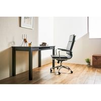 【軒先渡し】桜屋工業 CHERRY HOMEDAY デスク SD-637 幅1200×奥行600×高さ720ｍｍ ウッディブラック 1台（直送品）