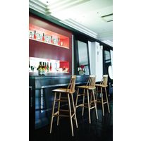 【軒先渡し】桜屋工業 CHERRY RESTAREA ハイチェア ウィンストンS ブラウン 1台（直送品）