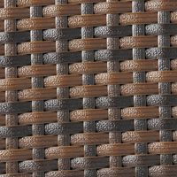 【軒先渡し】桜屋工業 CHERRY RESTAREA ソファ ロードス Ｃ 既製 肘無 幅690mm ダークブラウン×カーキ 1台（直送品）
