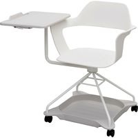 【車上渡し】アール・エフ・ヤマカワ チェア MUSAチェア ホワイト RFC-MUSA-WH 1脚（直送品）