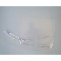 グリーンクロス　メガネ型フェイスシールド　6300004538　1箱（フレーム1ヶ、シールド2枚）