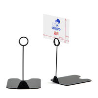 KMA リングスタンド H100 黒 20本入 K-RS-B0100-20 1セット(20本入)（直送品）