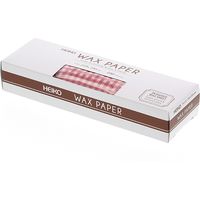 シモジマ WAXペーパー 21.8ー25 ギンガム赤 004527009 1セット(1個(100枚)×50)