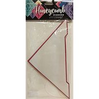 花岡 PartyDeco HーPI ハニカム ダイヤモンド 30 ピンク 004924041 1セット(1個入×20パック)（直送品）