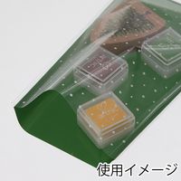 HEIKO クリスタルパック　ＳＳ　プチドット　グリーン　50枚／袋 006791373 50枚／袋×10袋（直送品）