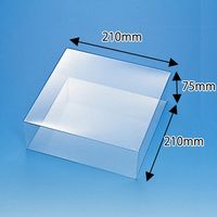 HEIKO クリスタルBOX リース M 006855800 1セット(5個入×5パック 合計25個)（直送品）