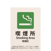 HEIKO ピクトグラムステッカー　Ｍ　喫煙所　1束 007062372 1束×10束（直送品）