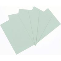 【ケース販売】HEIKO 色無地カード カラーカード 名刺サイズ ライトブルー 007221915 1ケース(30枚入×10束)（直送品）