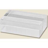 光 A239ー1ー6アクリルカード立て透明 007562548 1セット(6個入×5パック 合計30個)（直送品）