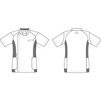 ルコックスポルティフ　メンズバイカラージャケット　UQM1105　ライム　M　1枚（直送品）