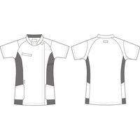 ルコックスポルティフ　レディースバイカラージャケット　UQW1049　ピンク　L　1枚（直送品）