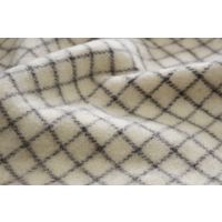 Silkeborg Uldspinderi スローケット Bornholm ブラウンホワイト 00-1019-0139 1枚