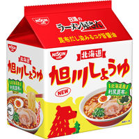 日清食品 日清のラーメン屋さん 旭川しょうゆ味 5食パック インスタントラーメン 袋麺 1セット（1個（5食入）×6）