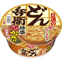 日清食品 日清のどん兵衛 特盛鬼かき揚げうどん[甘みと旨み際立つ大切り玉ねぎ] カップ麺 カップうどん 大盛　1箱(12食入）