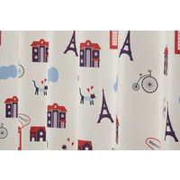 ユニベール ニャンゼリーゼ 遮光+レースカーテンセット 2000×1350mm ミックス 4548654705873 1セット(4枚入)（直送品）