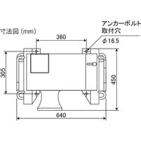 ケーブルウインチ CW-700D 1個 育良精機（直送品）