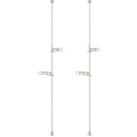 アルミ ベランダ用物干し台スタンドポール ASL-20LG 1箱(４台入) 積水樹脂（直送品）