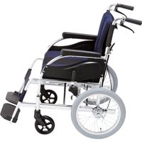 マキテック 車いすカラーズ 介助式(パープル) KC-3PU 1台