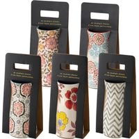 ヘッズ ハンドメイドプリントフラワーベース-9 HNP-FB9 1セット（6個：2個×3パック）（直送品）