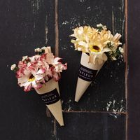 ヘッズ パフルールミニブーケ-2/オレンジ ZPF-BQ2 1セット（12個：6個×2パック）（直送品）