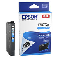 エプソン (EPSON) IB07CA(マウス) 純正インクカートリッジ シアン 1個