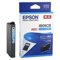 エプソン (EPSON) IB09CB(電卓) 純正インクカートリッジ シアン(大容量) 1個