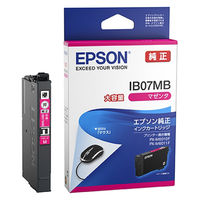 エプソン (EPSON) IB07MB(マウス) 純正インクカートリッジ マゼンタ(大容量) 1個