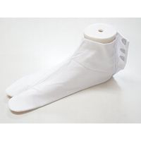 東京いろは 白ゴム底はだし足袋 24.5cm 2401122008 1足（直送品）