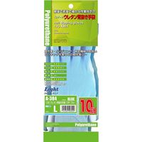 おたふく手袋 L ブルー 13Gウレタン背抜 A-384 1袋(10双)