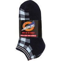 おたふく手袋 S-421アソートバッファローチェック カラー 先丸3P　1組(3足)（直送品）