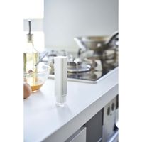 山崎実業 フタ付き油引 タワー ホワイト 774354 1個（直送品）