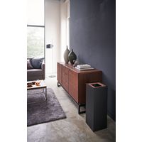 山崎実業 トラッシュカン リン 角型ロング ブラウン 774530 1個