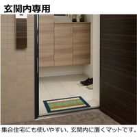 リッチェル 玄関マット　インドアマットSS　ネイティブ柄　1セット(2枚)（直送品）