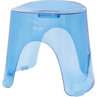 アスベル 風呂椅子　Nレリッシュ風呂イス　３０ｃｍ　ブルー　1セット(2個)（直送品）