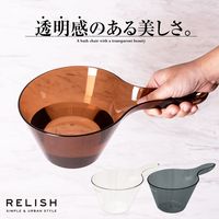 アスベル 手桶　Nレリッシュ　手おけ　グレー　1セット(4個)（直送品）