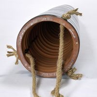 スパイス Wow!クールアフリカン ハンギングポット トライアングルピラミッド ブラック Lサイズ CPGH2223BK 1個（直送品）