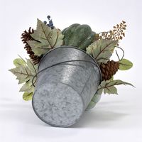 スパイス ハロウィン ブリキポットアレンジ パンプキン XHHK3910 1個（直送品）