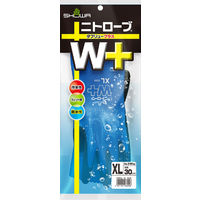 【ニトリル手袋】 ショーワグローブ ニトローブW＋ No.378 ブルー XL 1双