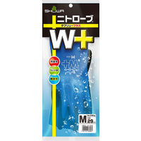【ニトリル手袋】 ショーワグローブ ニトローブW＋ No.378 ブルー M 1双